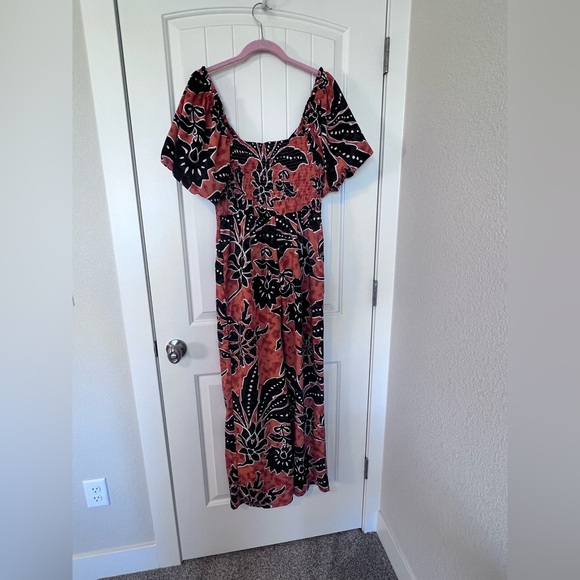 Floral Boho Jumpsuit Sz Large - Picture 3 of 8